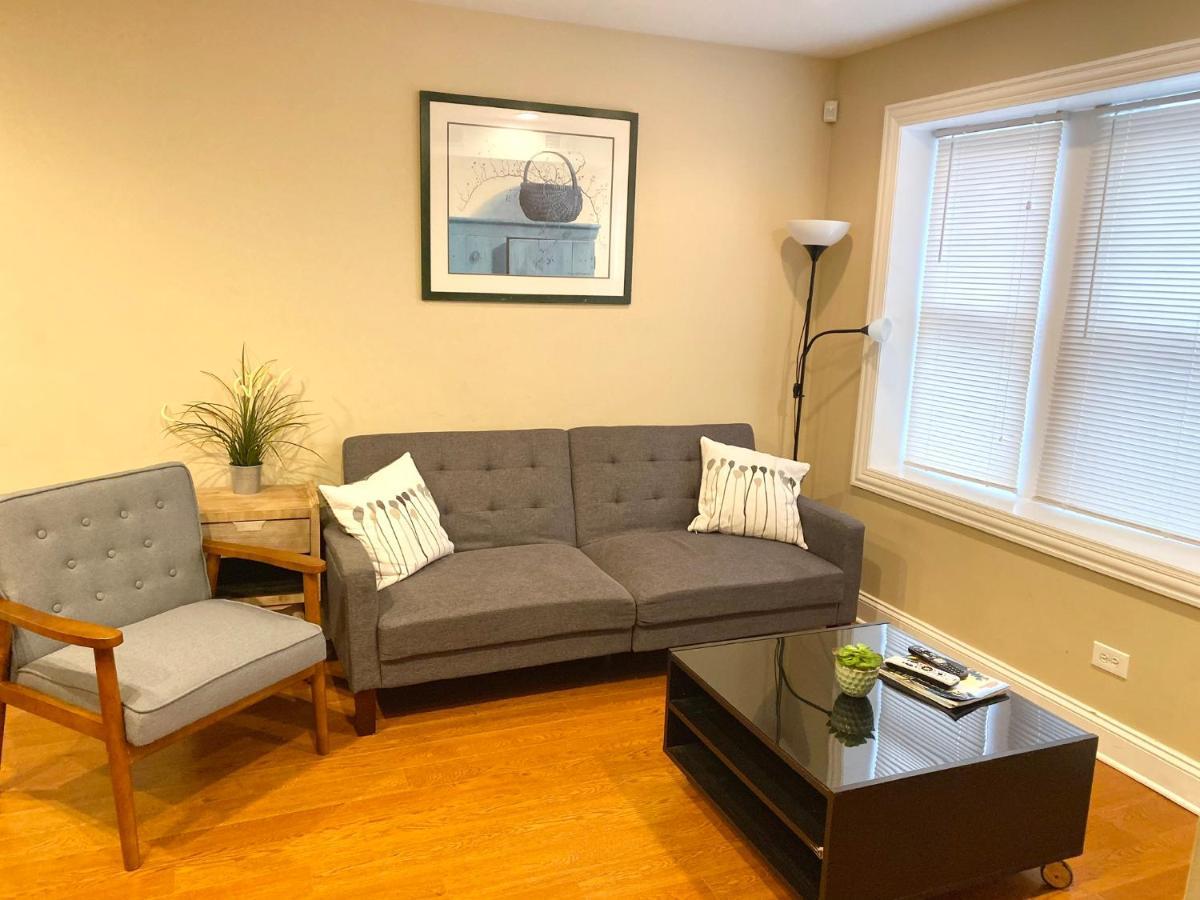 Entire Modern 2 Bedroom Apartment Chicago Kültér fotó